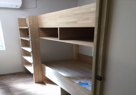 ご希望の場所にジャストサイズのフルオーダーメイド家具の製作もGoodWorksにお任せください。